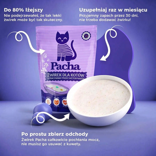 Żwirek Pacha™ (co 3 miesiące)